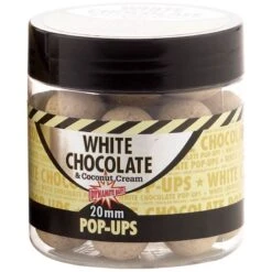 FLOATING BOILIE DYNAMITE BAITS WHITE CHOCOLATE & COCONUT CREAM POP UPS
