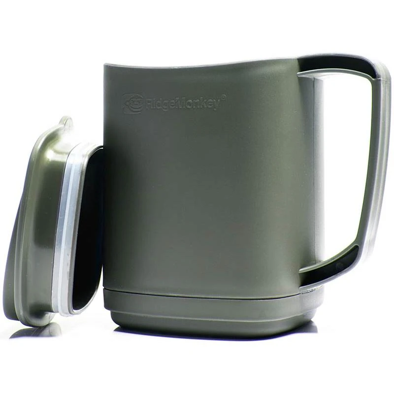 MUG ISTOHERME RIDGE MONKEY THERMOMUG GUNMETAL 7 MUG ISTOHERME RIDGE MONKEY THERMOMUG GUNMETAL - Image 7