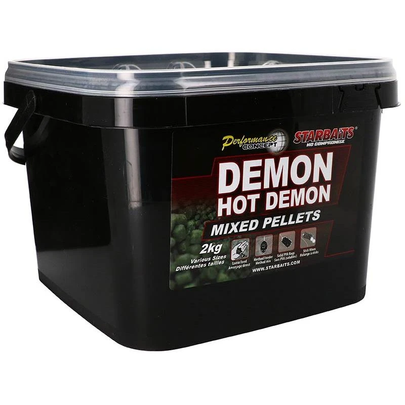 PELLET STARBAITS PERFORMANCE CONCEPT DEMON HOT DEMON PELLETS 1 PELLET STARBAITS PERFORMANCE CONCEPT DEMON HOT DEMON PELLETS