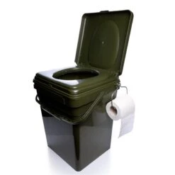 PORTABLE WC RIDGE MONKEY COZEE TOILET SEAT FULL KIT