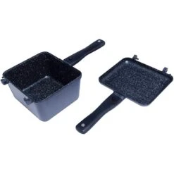 SET DE CUISSON RIDGE MONKEY CONNECT DEEP PAN & GRIDDLE GRANITE EDITION -Fishing Products Shop set de cuisson ridge monkey connect deep pan griddle granite edition z 2728 272847 3