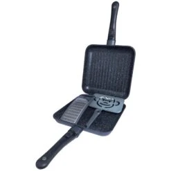 SET DE CUISSON RIDGE MONKEY CONNECT PAN & GRIDDLE XXL GRANITE EDITION -Fishing Products Shop set de cuisson ridge monkey connect pan griddle xxl granite edition z 2728 272850 5